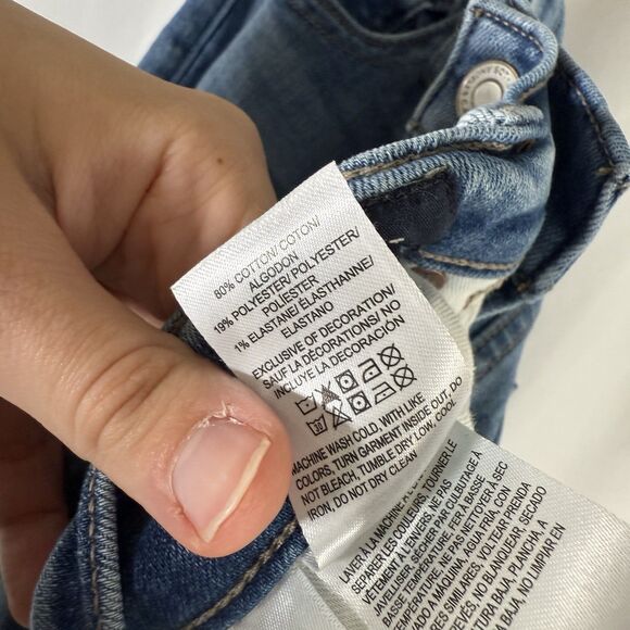 Lucky Brand Sweet Boot Jeans Women's 4 27 Light Wash Blue Denim Low Rise - Picture 9 of 13